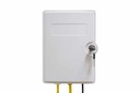 FO seinakarp 24 kiudu 6xSC duplex/LC quad jätkuplaadiga plastik IP65 tühi