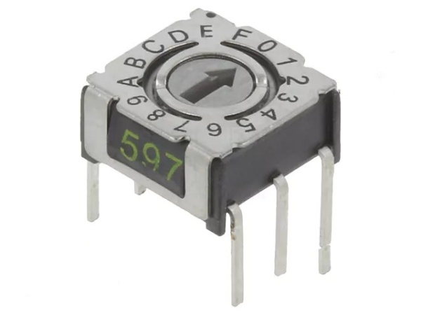 [P36THR103] Pöördlüliti, DIP, HEX/BCD, 16p, THT, 42V 100mA