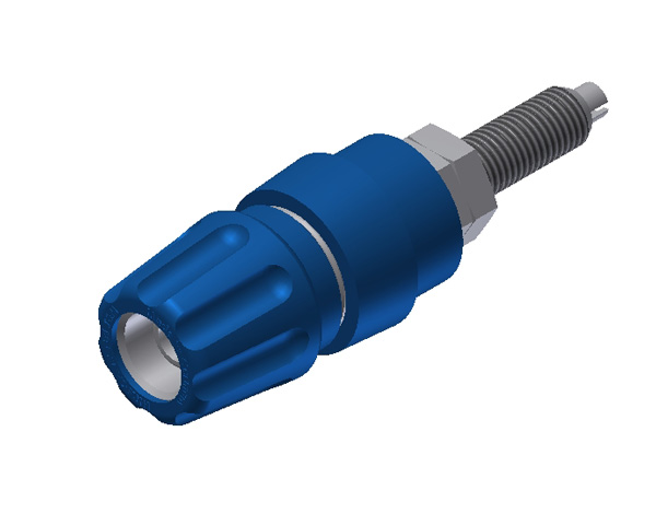 [PKNI20B-SI] TEST SOCKET 63A 4mm BLUE