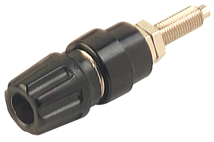 TEST SOCKET 63A 4mm BLACK
