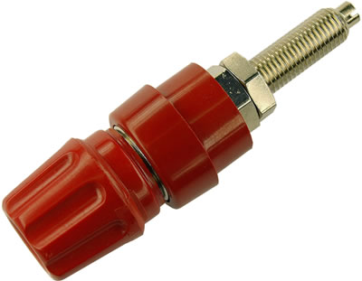 TEST SOCKET 63A 4mm RED
