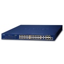 Switch: 24 x 10/100/1000Mbps PoE++, 4 x SFP+, Layer 2/4, räkitav, 720W