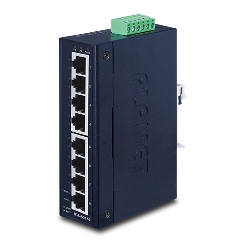 Switch: 8 x 10/100/1000Mbps, Layer 2/4