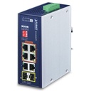 Switch: 4 x 10/100/1000BaseT(X) PoE++, 2 x 10/100/1000T, 2 x 100/1000BaseX SFP -40 kuni 75°C, mittemanageeritav, 240W budget