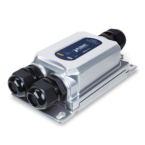 Tööstuslik PoE++ injector: 1 x 10/100/1000/2500T -40 to 75 ºC, 24~56VDC 60W IP67
