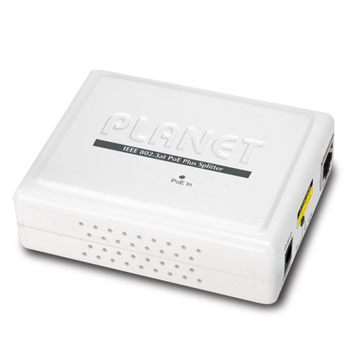 PoE Splitter: 1 x 10/100/1000Mbps, väljund: 5V/12V