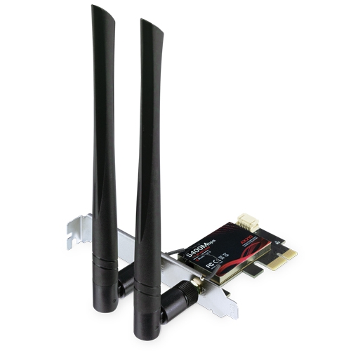 802.11AXE Wi-Fi 6E Tri-band Wireless PCI Express Adapter