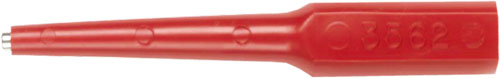 Testriotsik 1,6mm pin-pesa, 3A, 4mm banaanpesaga, punane
