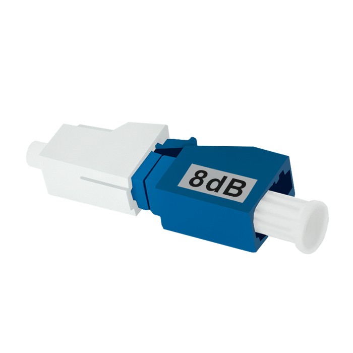 FO attenuator singlemode LC/UPC (F) - LC/UPC (M) 8dB