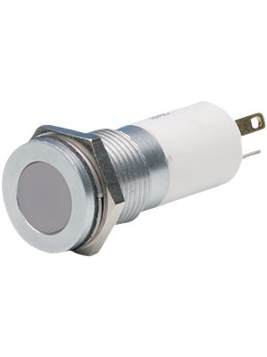 [Q8F1GZZRYG24E] LED-indikaator, 24V dc, paneelile, 8mm, Faston, jootekontakt, roheline, punane, kollane, IP67