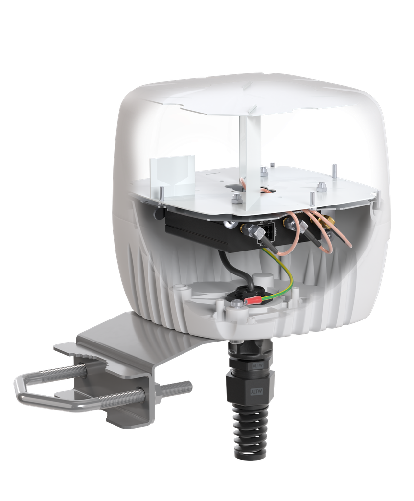 QuCube for Teltonika RUT206 Low profile Antenna LTE + Wi-Fi