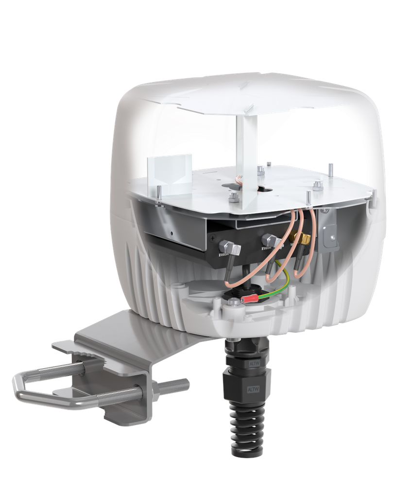 QuCube for Teltonika RUT2xx Low profile Antenna LTE + Wi-Fi