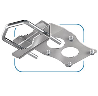 [MQUS1] QuSpot Stainless steel mounting Stainless steel mounting kit for QuSpot (316 and A4 fasteners)