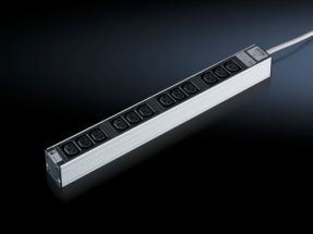 DK Socket strip, 10 A IEC 320 connector C13, 12-way, 250 V, 16 A, LHD: 482,6x44x44mm, Without switch