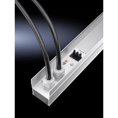 [7856005] DK PSM busbar, 7-way, 3~, 16 A, Infeed: 1, For H: 2000mm