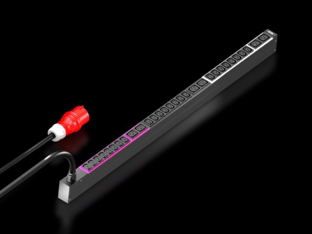 [7979136] PDU basic 16A/3P CEE 24xC13+6xC19, 44x1095x70 mm, IEC 60320: 24 x C13, 6 x C19