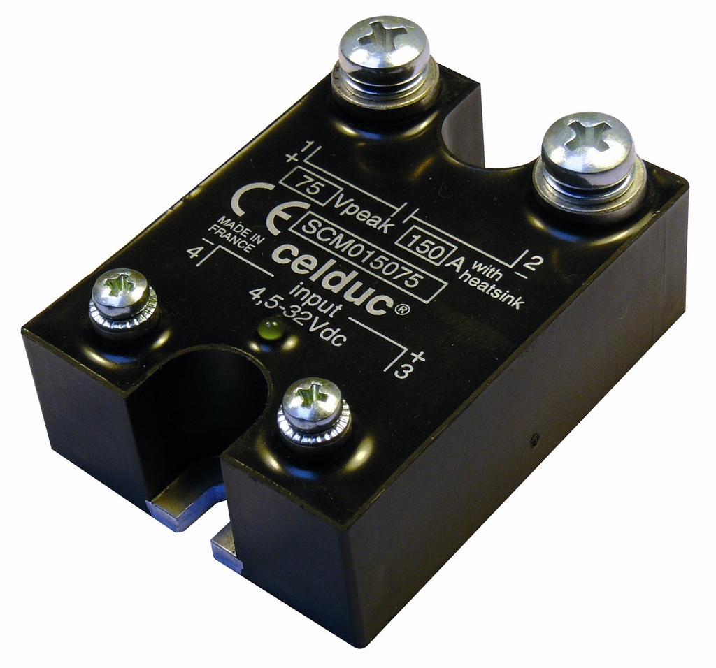 Pooljuhtrelee (SSR) 150A/100VDC/Juhtimispinge 4,5-32VDC