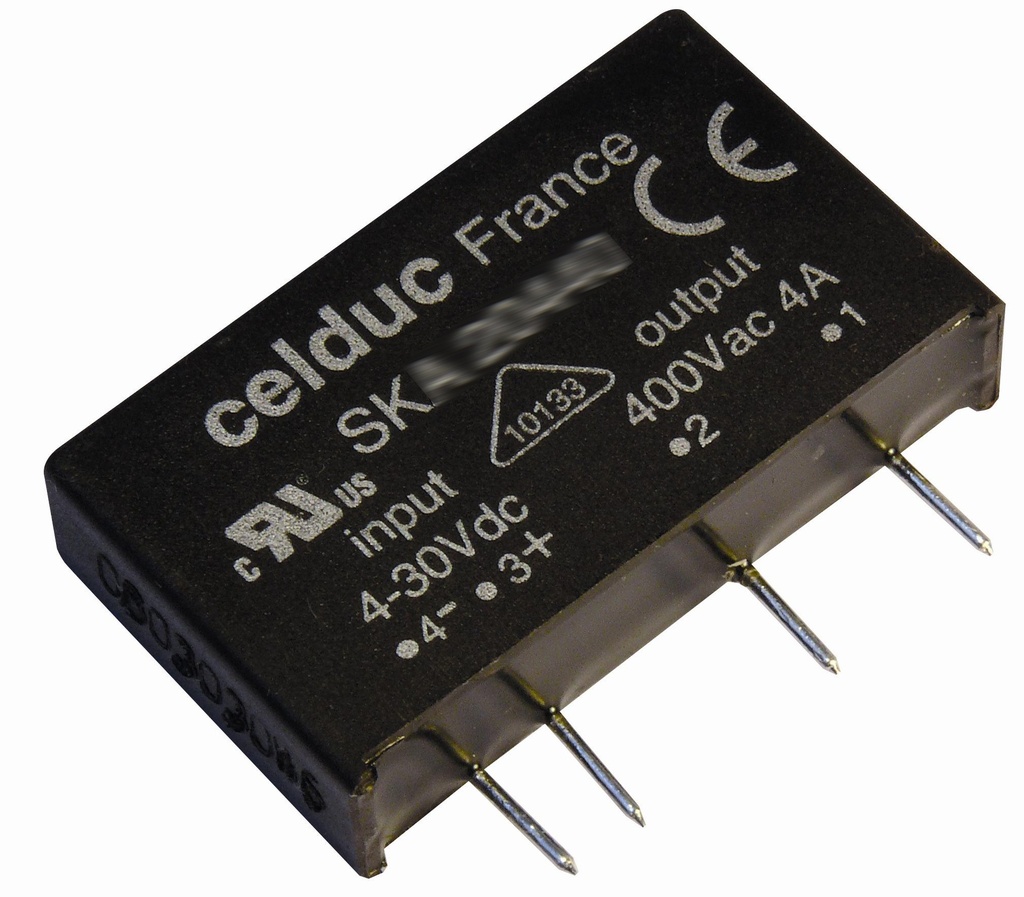Pooljuhtrelee (SSR) 3A/60VDC/Juhtimispinge 3-30V