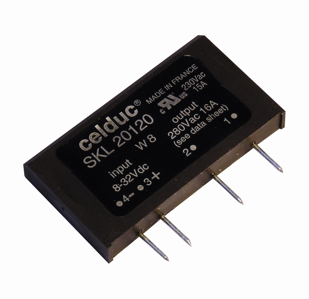SSR 50A/400VAC/CTRL 4-14V/1800A²S
