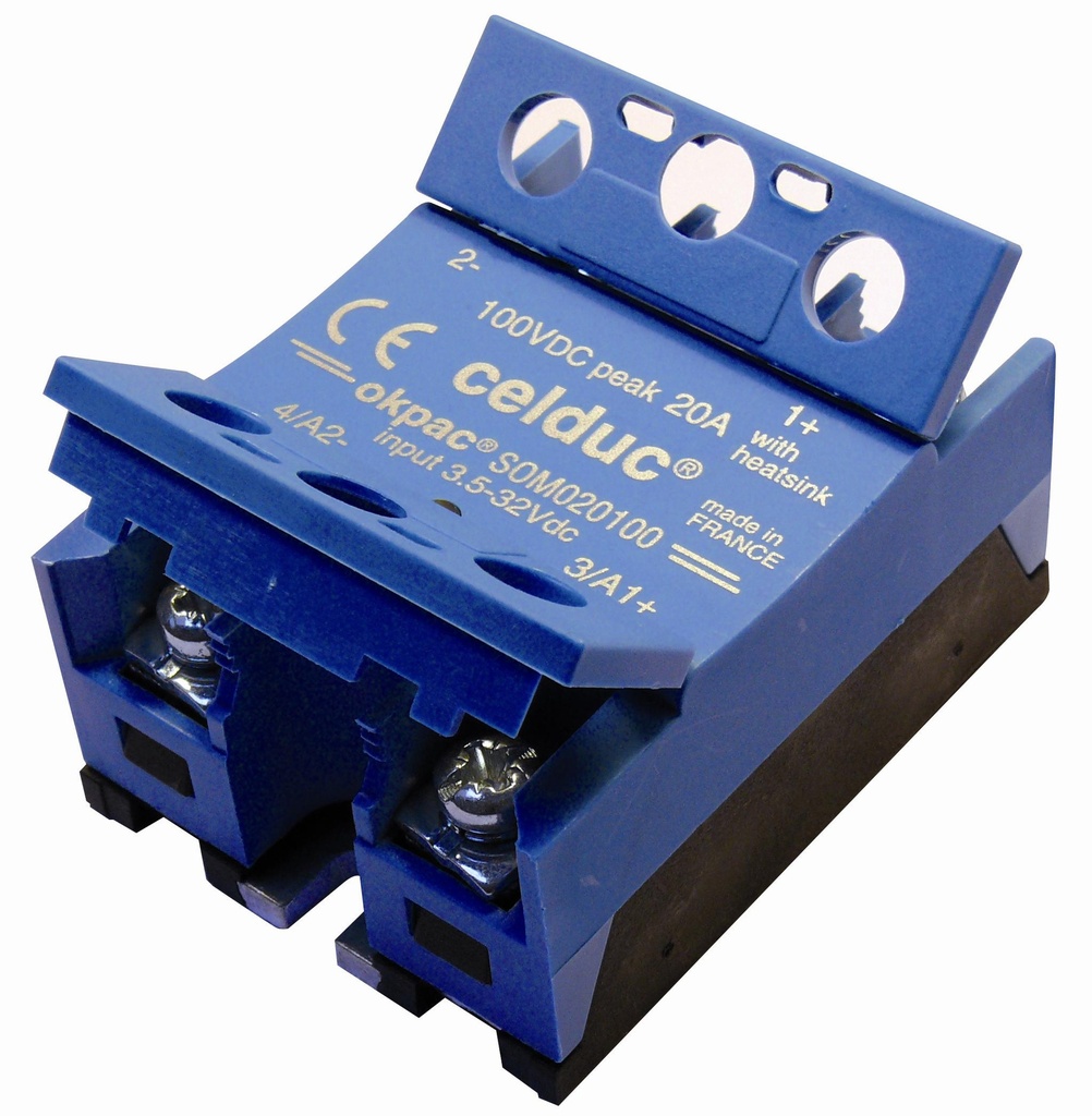 Pooljuhtrelee (SSR) 40A - 110 VDC - Juhtimispinge 3,5-32VDC