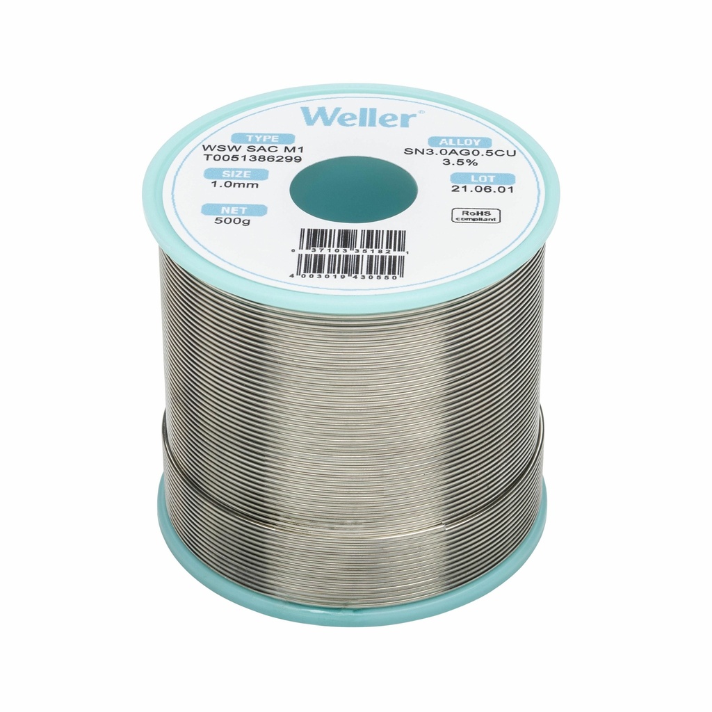[51386299] WSW SAC M1 SOLDER WIRE 1, 0mm, 500g