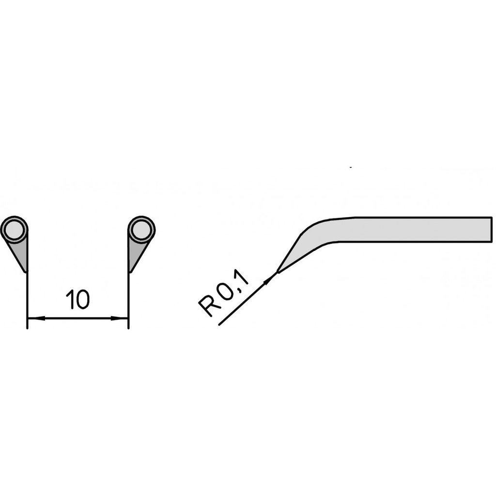 [T0054465671] RTW 6NWMS TIP SET 45 D 0.2MM CHROME