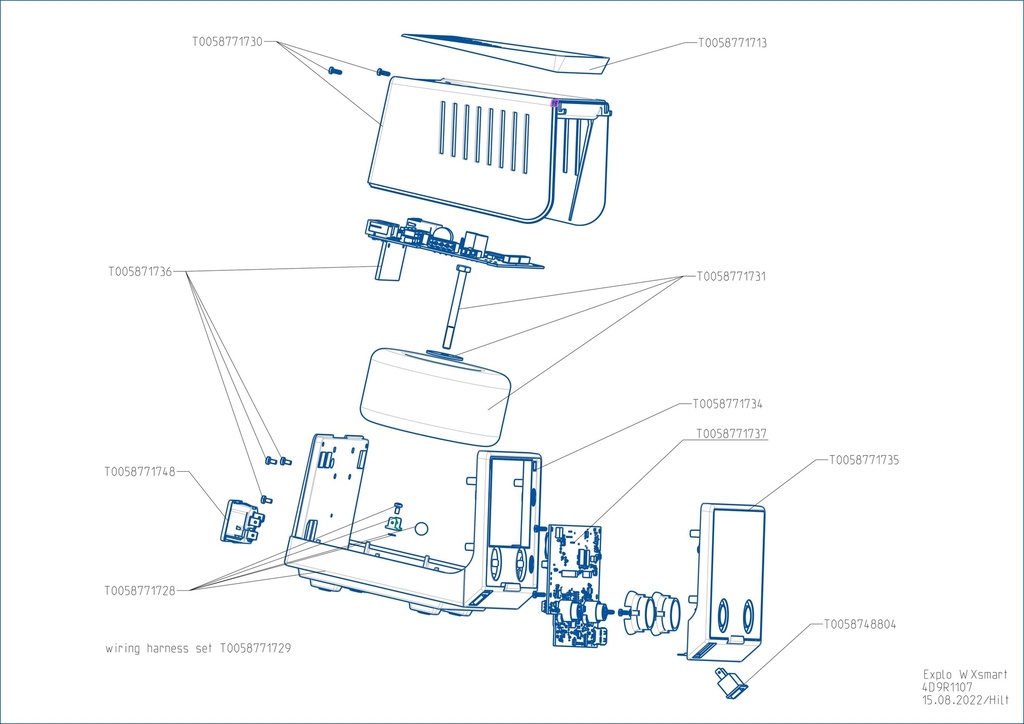 Varuosa. PCBA CONTROL WXSMART