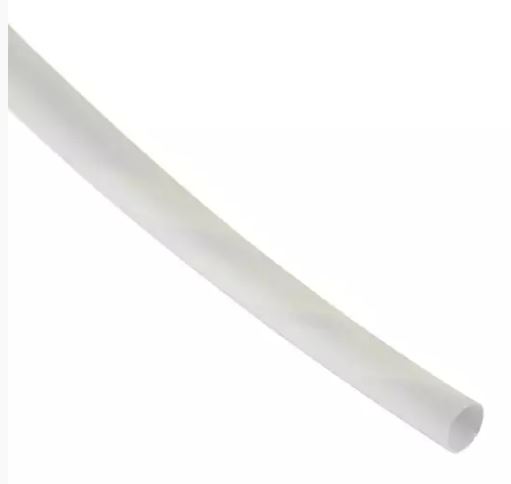Teflon Tubing Non Shrinkable NATURAL 100FT 3,75mm