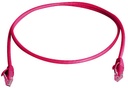 Võrgukaabel Cat6a S/FTP 3.0m punane LSZH