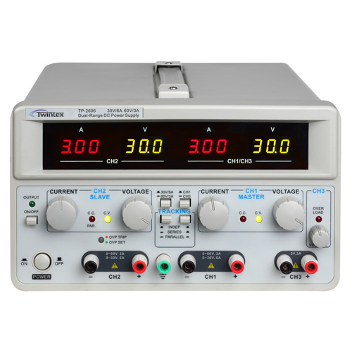 Labori impulsstoiteplokk 3 kanaliga 0-30V/6A, 0-60V/3A, 0.1-5V/3A
