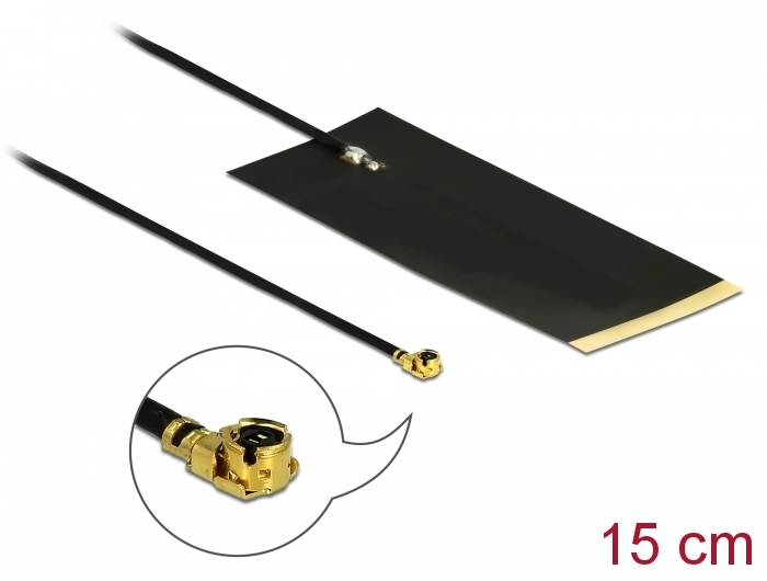 Ringantenn: -2.63 dBi GSM, LTE, ZigBee, Z-Wave, NB-IoT, ISM, LoRa, MHF-I pistik, isekleepuv