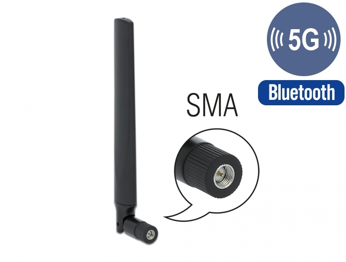 Ringantenn: -3.3-1.3 dBi 5G LTE, GSM, UMTS, sisetingimustele, SMA
