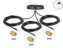 Ringantenn: 2-28 dBi LTE, MIMO, UMTS, GSM, GNSS, Multiband, välitingimustele, sma, sma