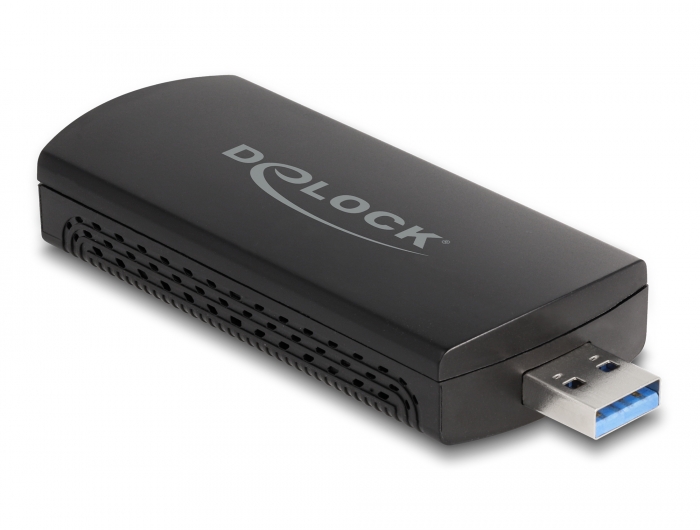 Delock Wi-Fi 6 Dual Band WLAN USB Adapter AX1800 (1201 + 574 Mbps)