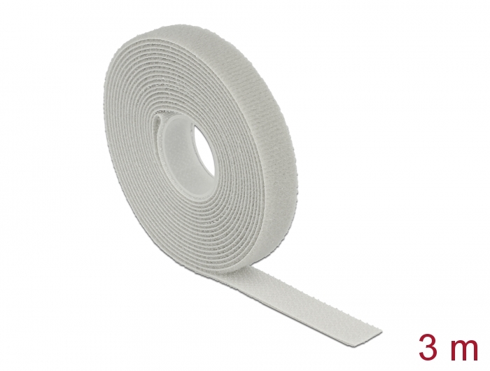 [18275] Takjapael rullis 13mm x 3.0m HOOK and LOOP, hall
