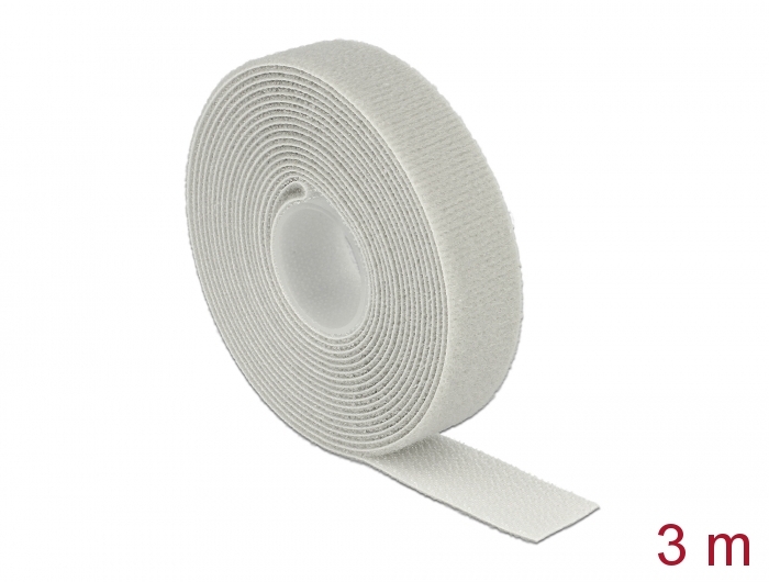 [18279] Takjapael rullis 20mm x 3.0m HOOK and LOOP, hall