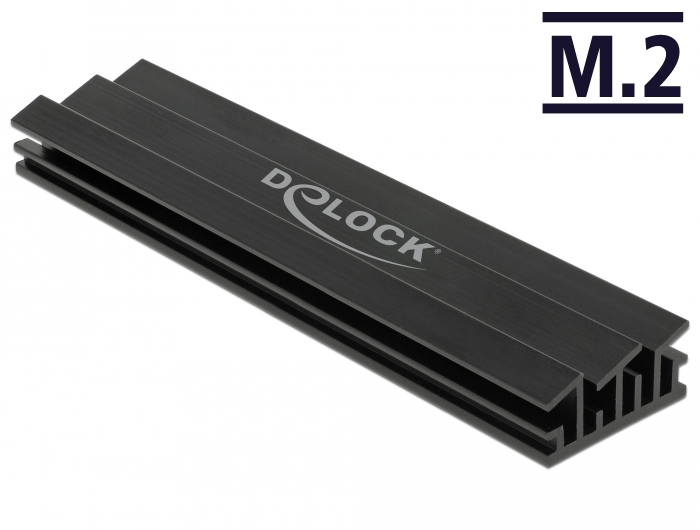 [18284] Radiaator 100mm M.2 moodulile, must
