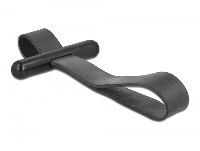 [18337] Delock Cable Tie with rubber loop black