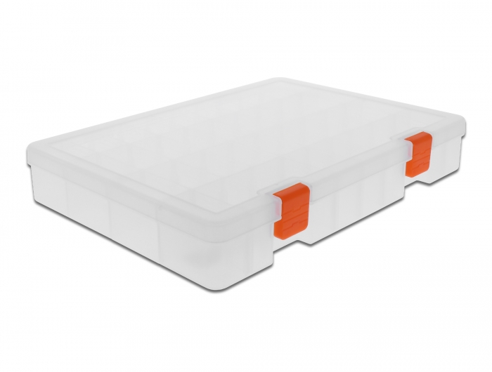 [18350] Delock Transparent sorting plastic box with 36 compartments