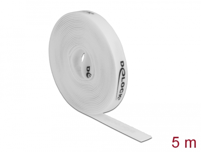 Takjapael rullis 15mm x 5.0m valge