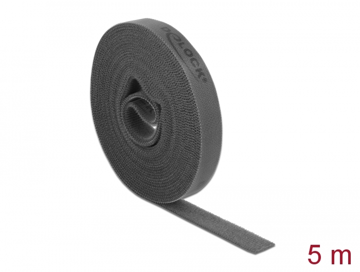 Takjapael rullis 15mm x 5.0m HOOK and LOOP, hall