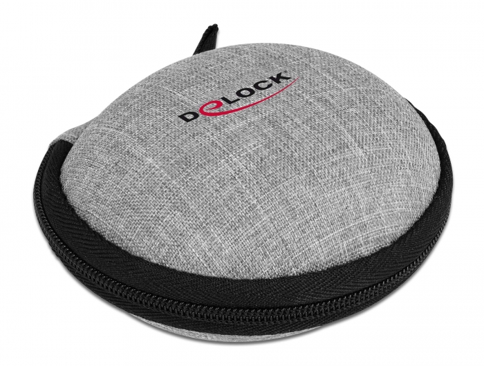[18421] Delock Headphone protection bag for in-ear headphones