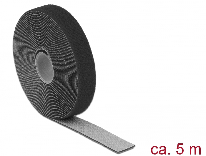 [18715] Takjapael rullis 20mm x 5.0m HOOK and LOOP, must