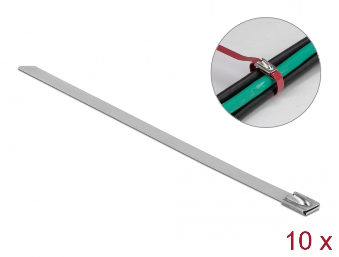 Kaablisidemed 500x7,9mm, terasest, (10tk)