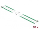 Kaablisidemed 300x4,6mm, terasest, rohelised (10tk)