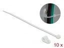 Kaablisidemed klambriga 250 x 3.6mm, valged (10tk)