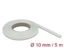 Klaaskiust kaablirüüs 10mm, valge, 5m