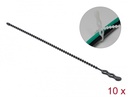Kaablisidemed helmestega 210 x 4.5mm, mustad, taaskasutatavad (10tk)
