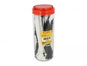 Kaablisidemed 100 - 200 x 2.5 - 4.8mm, mustad/valged (600tk)