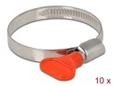 Toruklamber 40 - 60mm, punase liblikaga, (10tk)